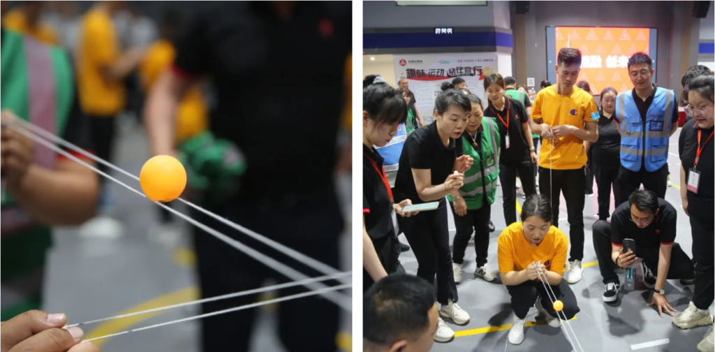 趣味运动结伴同行 | 人生就是博物流趣味运动会